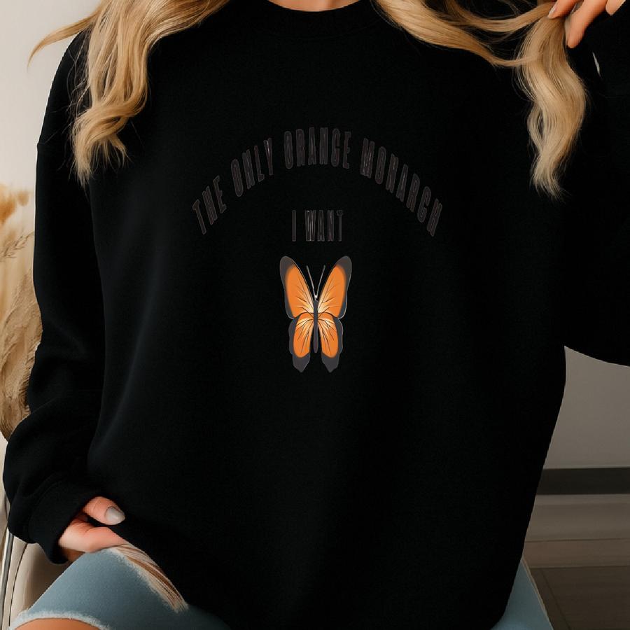 Pro Monarch Butterfly T-shirt: Anti Authoritarianism Tee Sweatshirt