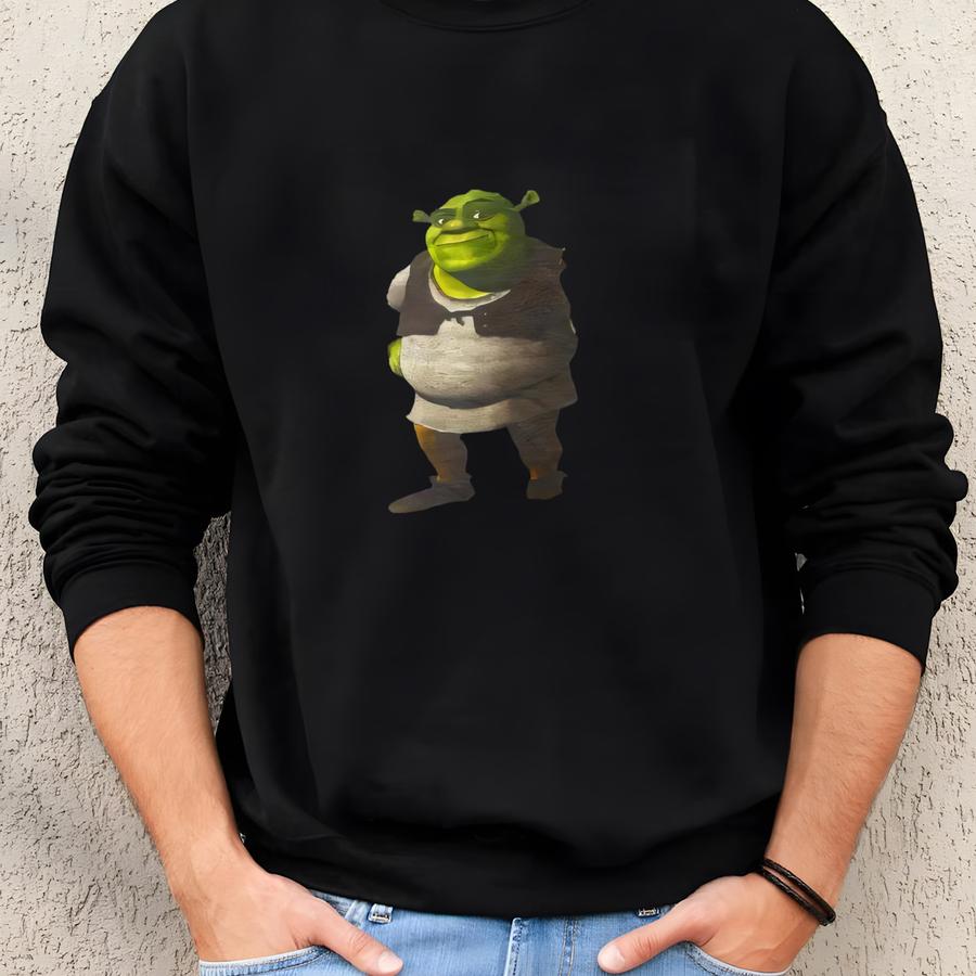 Vintage 2003 Universal Studios Dreamworks Shrek Movie Promo T-shirt Donkey Med? Sweatshirt