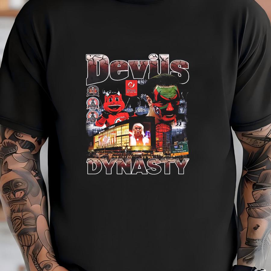 Vintage 90s Devils Dynasty Shirt Homage Retro Classic Graphic Tee Bootleg Bestseller Unisex Music Sweatshirt Gift T-shirt