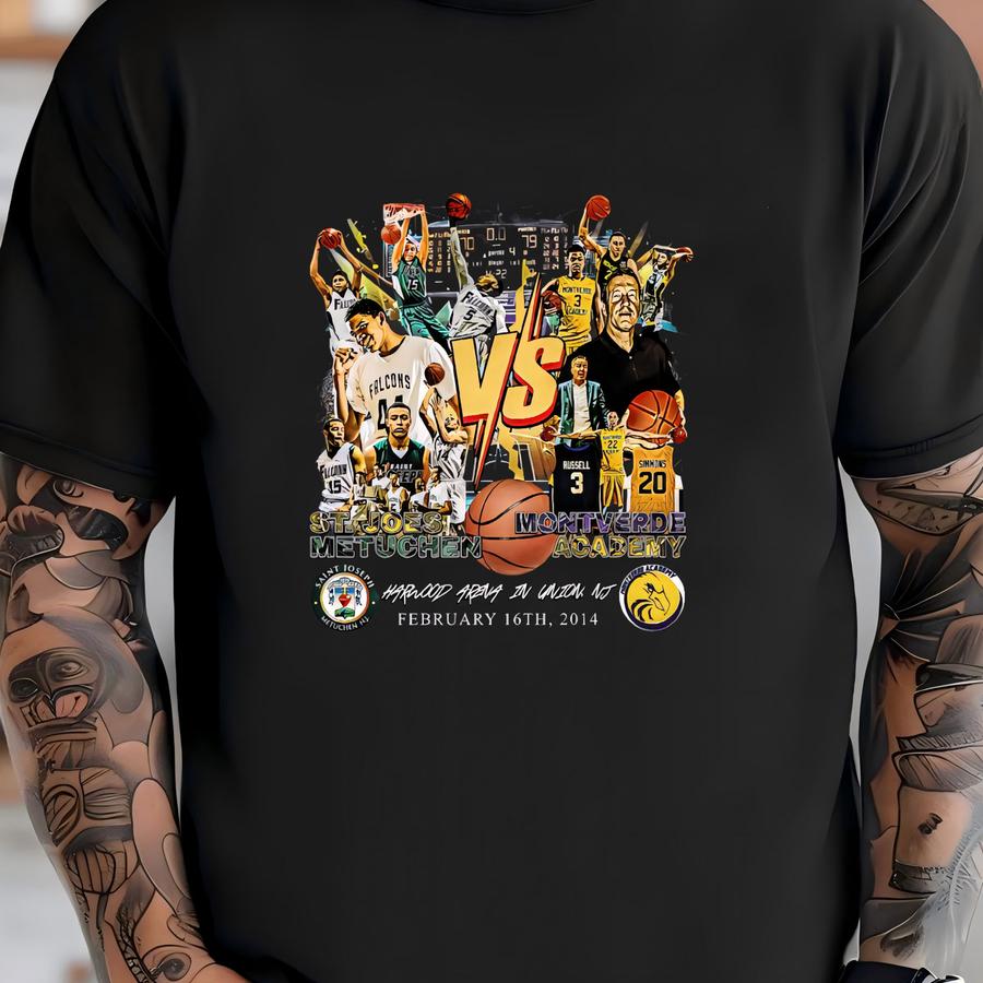 Vintage 90s St. Joes Vs. Montverde Shirt Homage Retro Classic Graphic Tee Bootleg Bestseller Unisex Music Sweatshirt Gift T-shirt