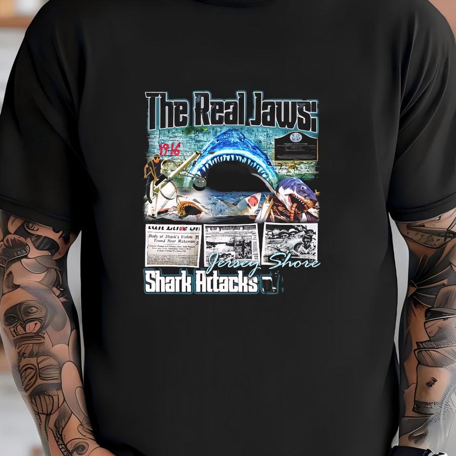 Vintage 90s Shark Week Shirt Homage Retro Classic Graphic Tee Bootleg Bestseller Unisex Music Sweatshirt Gift T-shirt