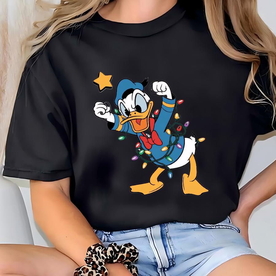 Is This Jolly Enough Christmas Lights Shirt,  Christmas Sweatshirt, Funny Christmas Duck Sweatshirt T-shirt