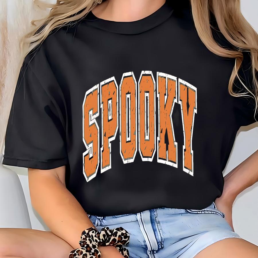 Spookysweatshirt, Retro Spooky Sweatshirt, Spooky Halloween, Vintage Halloween Sweatshirt, Fall Vibes, Cozy Season Sweatshirt T-shirt