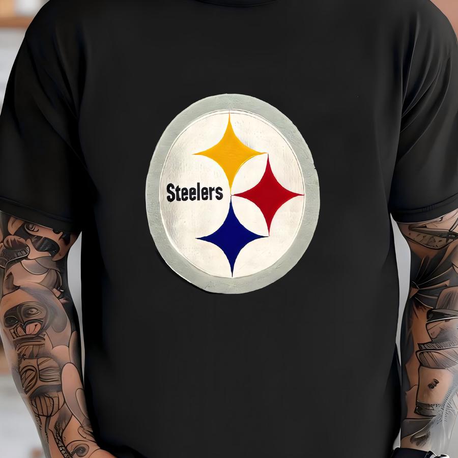 Vintage Reebok Pittsburgh Steelers Football Genuine Black Leather Zip Up Bomber Jacket (size Adult Xl) T-shirt