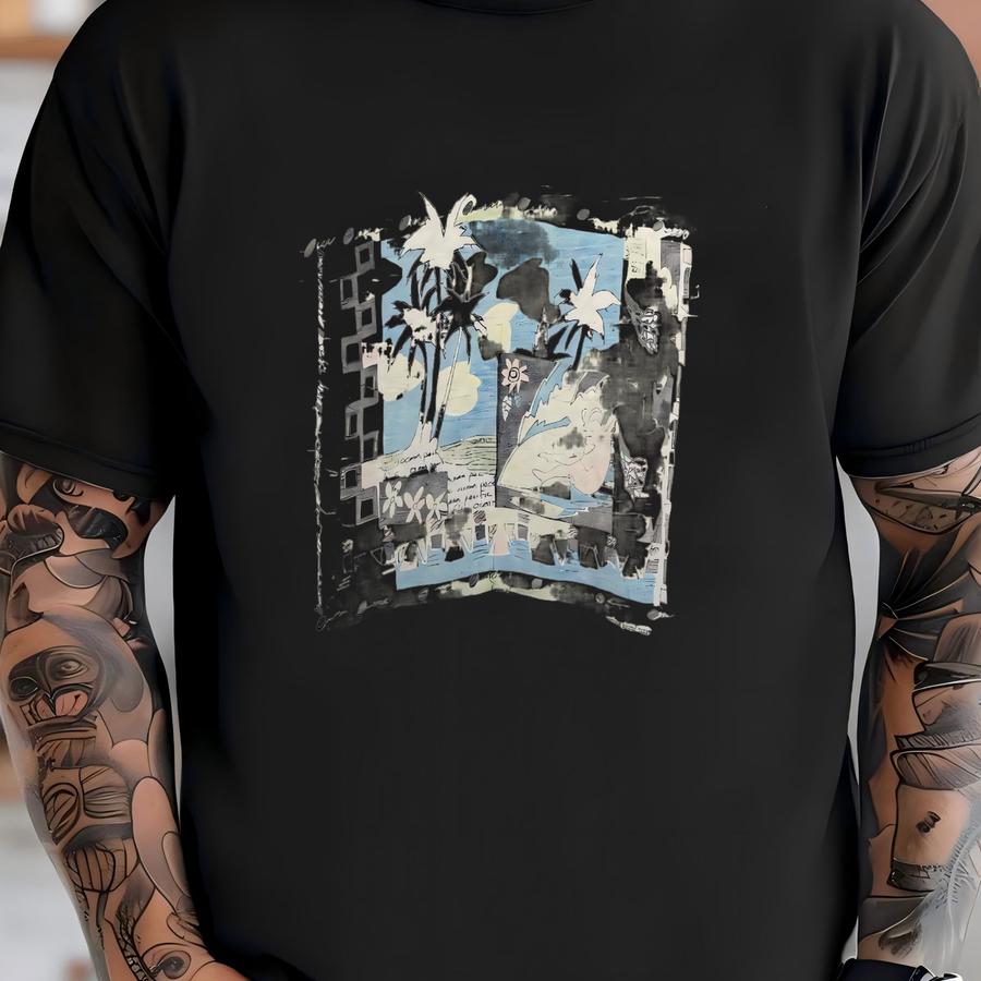 Vintage 1990s Op Ocean Pacific Surfwear Made In Usa Graphic Tee Shirt (size Adult Xl) T-shirt