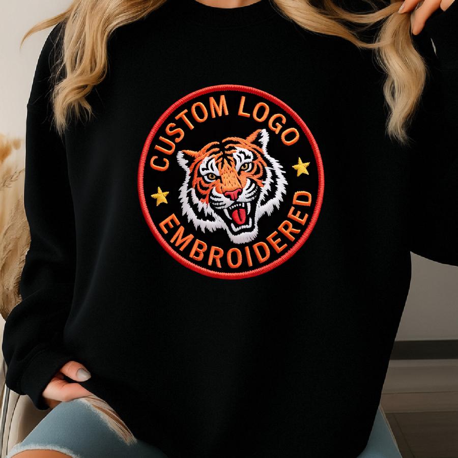 Custom Logo Patch, Iron On Patch Applique For Clothes Backpacks, Iron On Logo Patch, Sport Team Logo, Custom Image Iron On Sweatshirt