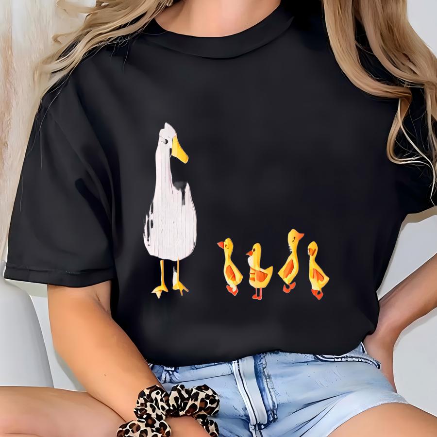 Ducks Youth Hoodie, Ducklings Kids Tee, Custom Youth Hoodie, Cute Baby Tee, Spring Ducks Shirt T-shirt