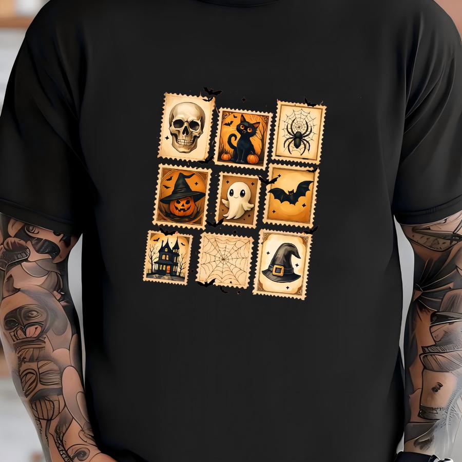 ® Halloween Shirt, Halloween Shirt, Retro Ghost Shirt, Cute Fall Shirt, Women's Halloween Tee, Pumpkin Season Tee, Cute Ghost T-shirt