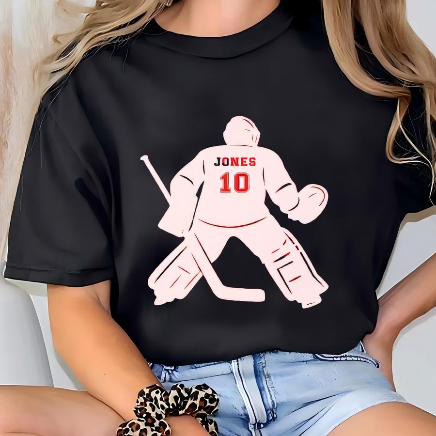 Custom Hockey Goalie Mom Hoodie Ice Hockey Sweatshirt Gameday Hockey Apparel Ice Hockey Mama Gift Hockey Mama Goalkeeper Pullover T-shirt