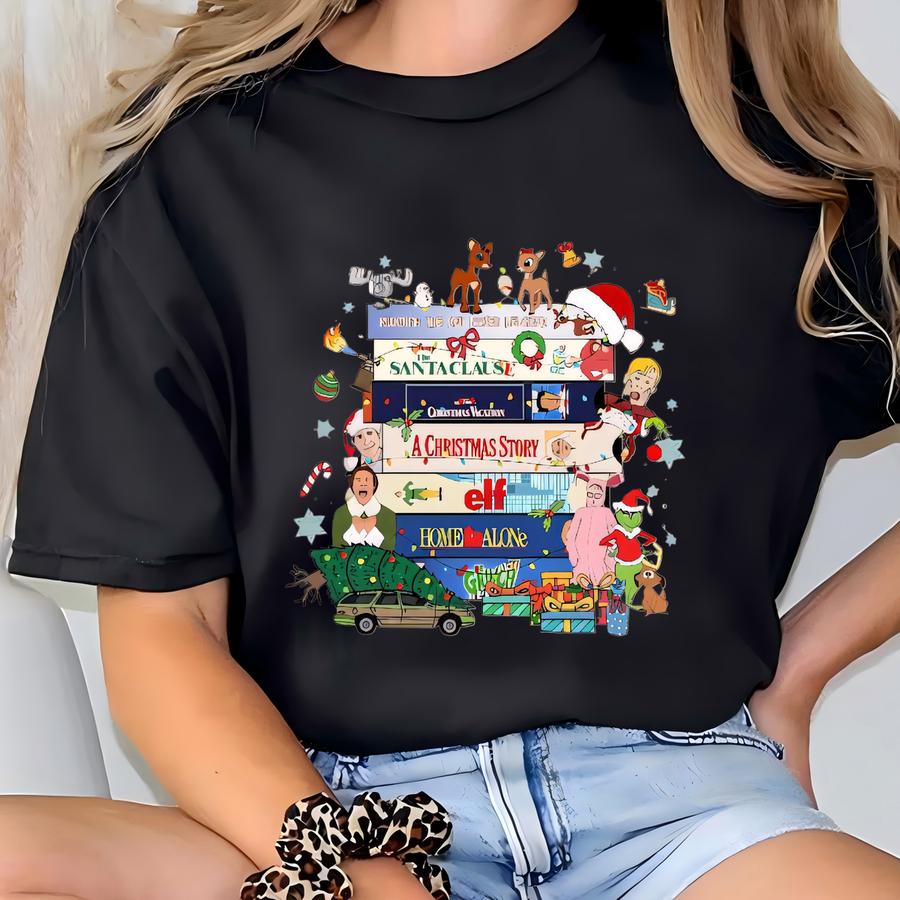 90s Christmas Sweatshirt: Retro Holiday Pullover T-shirt