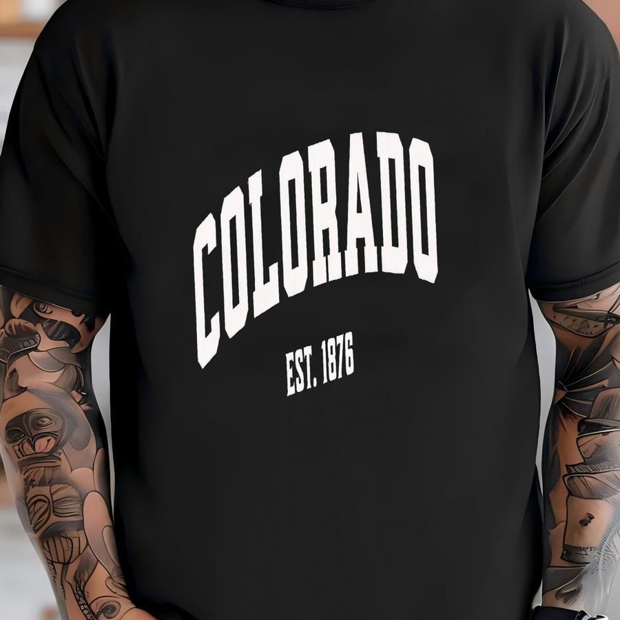 Vintage Colorado Tee - Retro Graphic Hiking Camping Shirt T-shirt