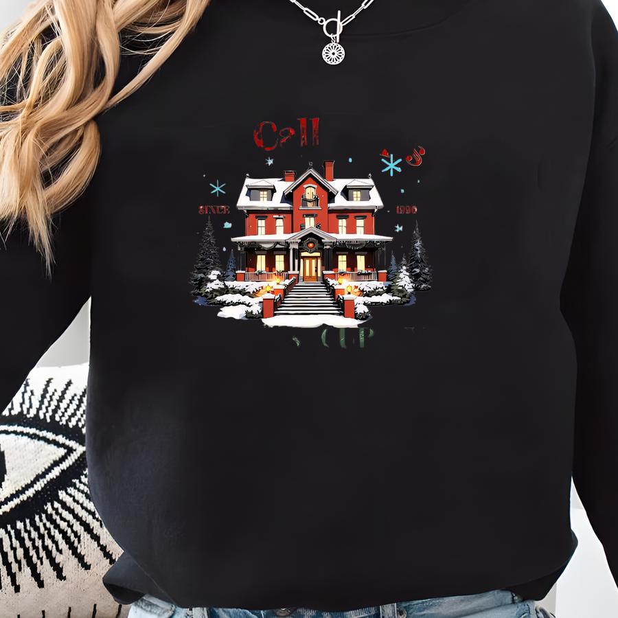 Mccallister Home Security Christmas Movie Sweatshirt: Funny Xmas Gift Sweatshirt