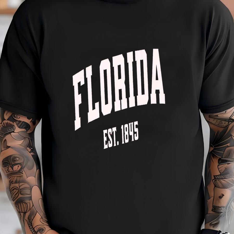 Vintage Florida Shirt - Retro Graphic Tee - Everglades Apparel T-shirt