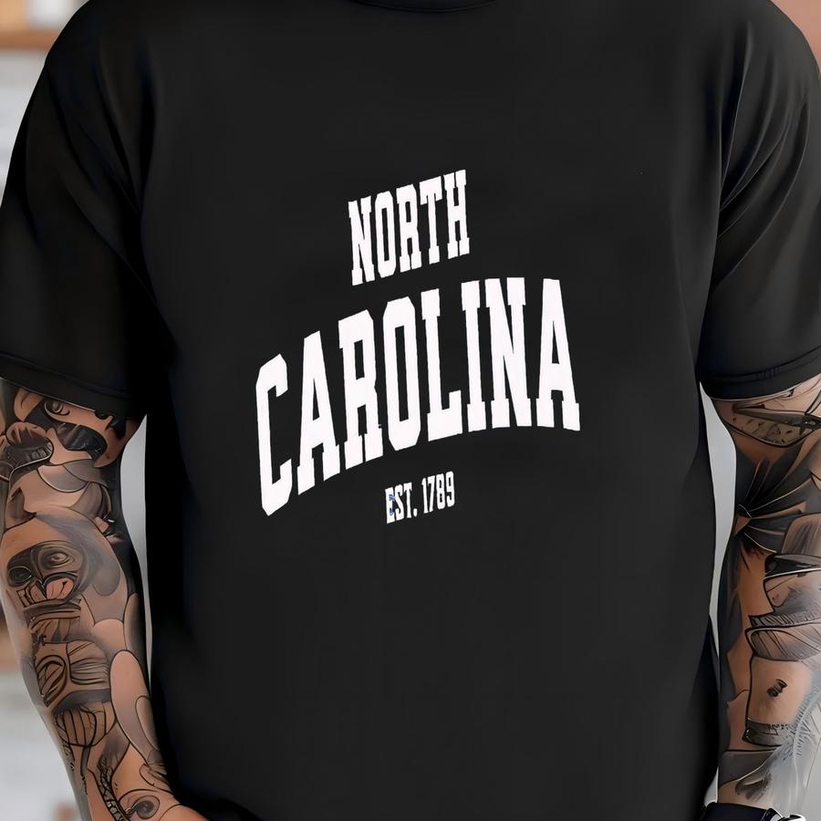 Vintage North Carolina Tee - Blue Ridge Hiking Shirt T-shirt