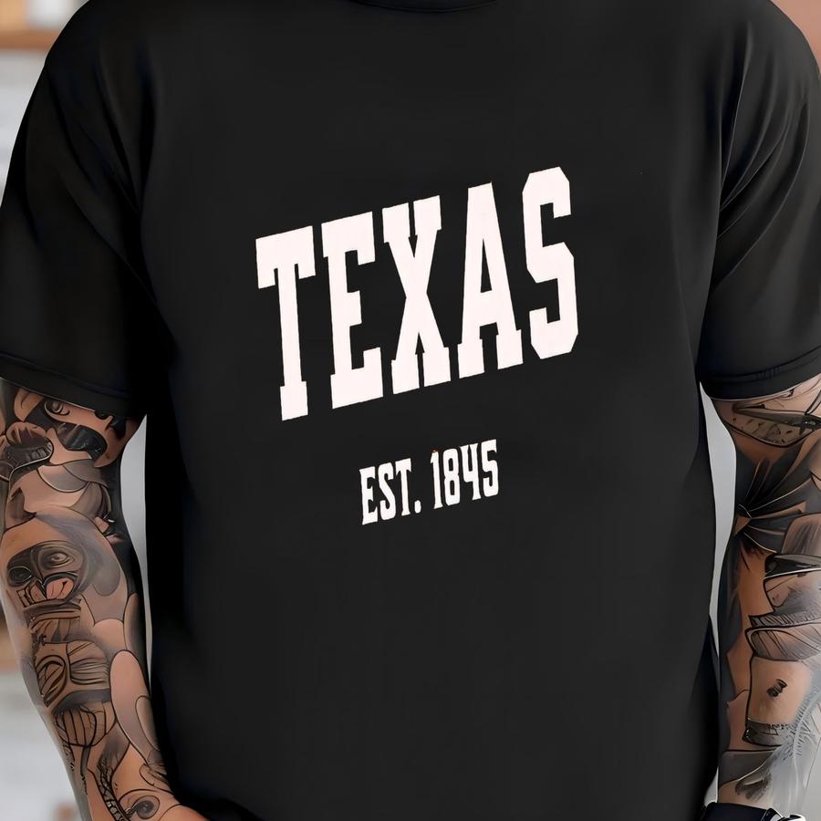 Vintage Texas Hoodie - Retro State Pride Hiking Apparel T-shirt