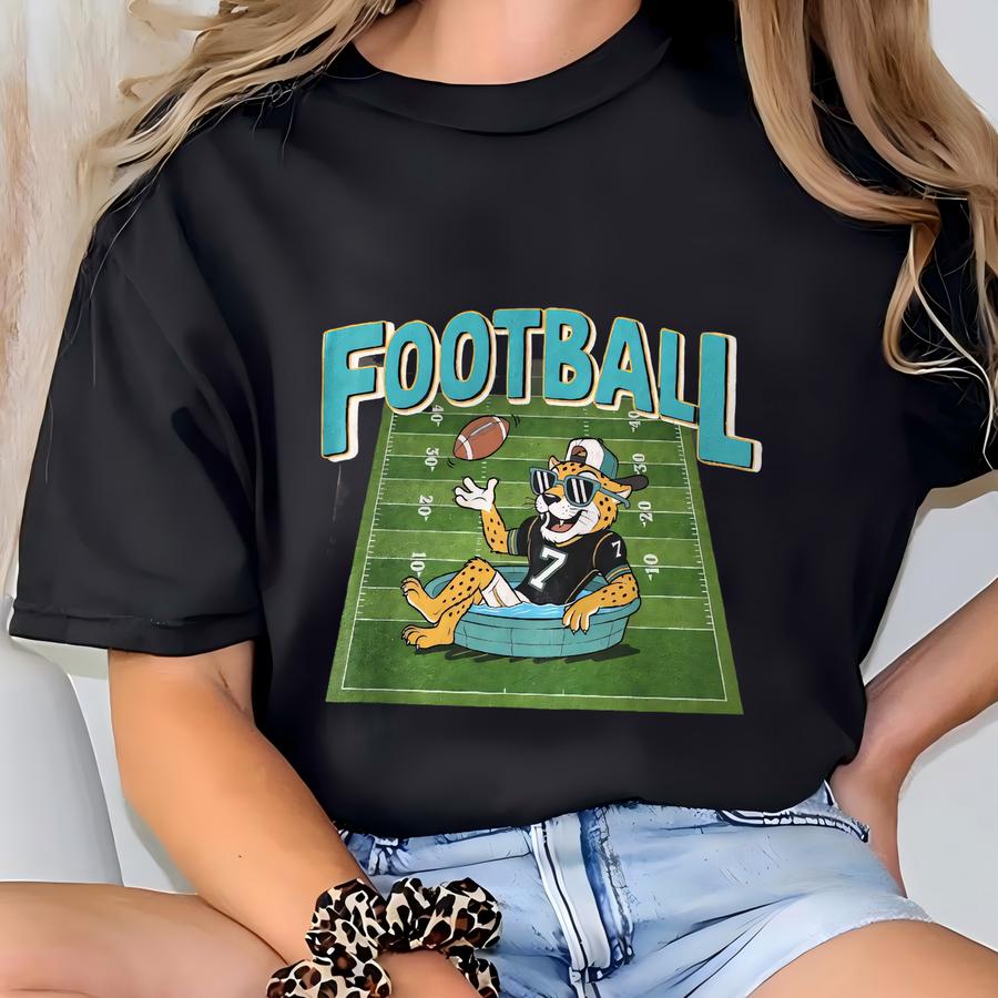 Vintage Jacksonville Football Shirt, Jaguars Mascot Shirt,jacksonville Football Crewneck Tee, Game Day Tee T-shirt