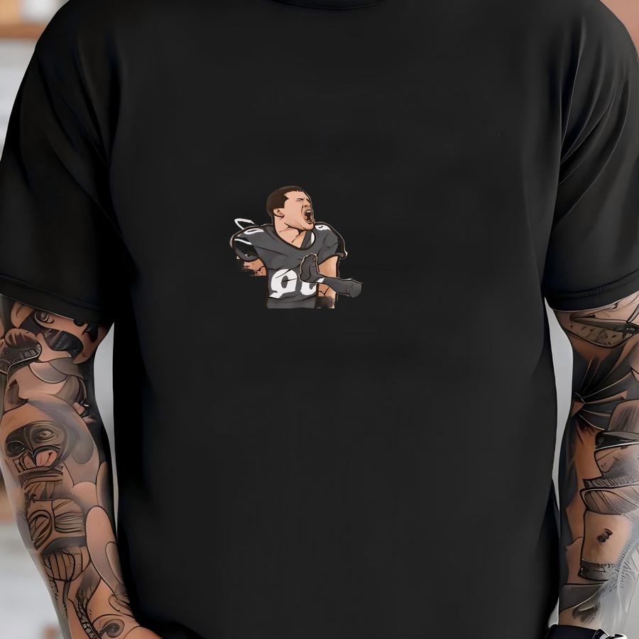 Tj Watt Cartoon Style Pittsburgh Football Hoodie T-shirt