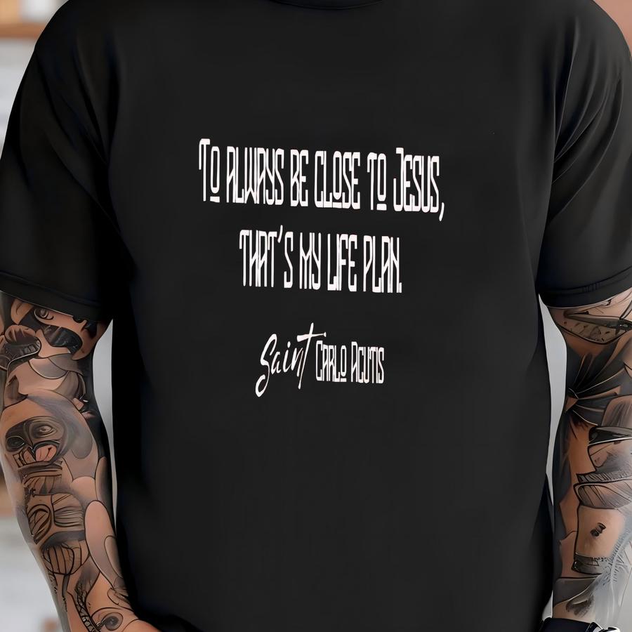 Saint Carlo Acutis Hoodie: Catholic Millennial Saint Tee T-shirt