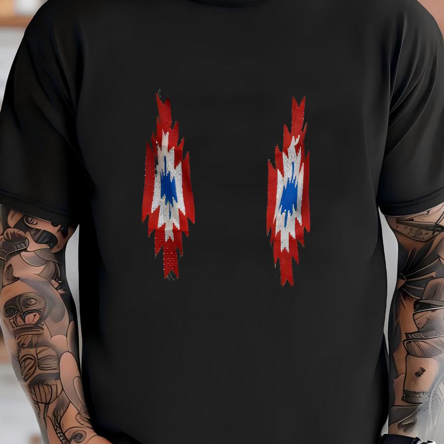 Rodeo Crown Japan Native Navajo Art Chimayo Winter Vest Aztec Grey Colour Size Small T-shirt