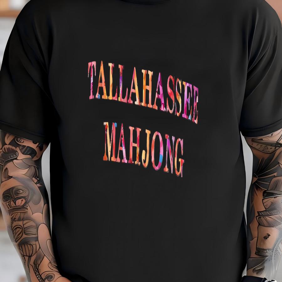 Tallahassee Mahjong Sweatshirt: Fce, Mahjong Front, Mahj Back T-shirt