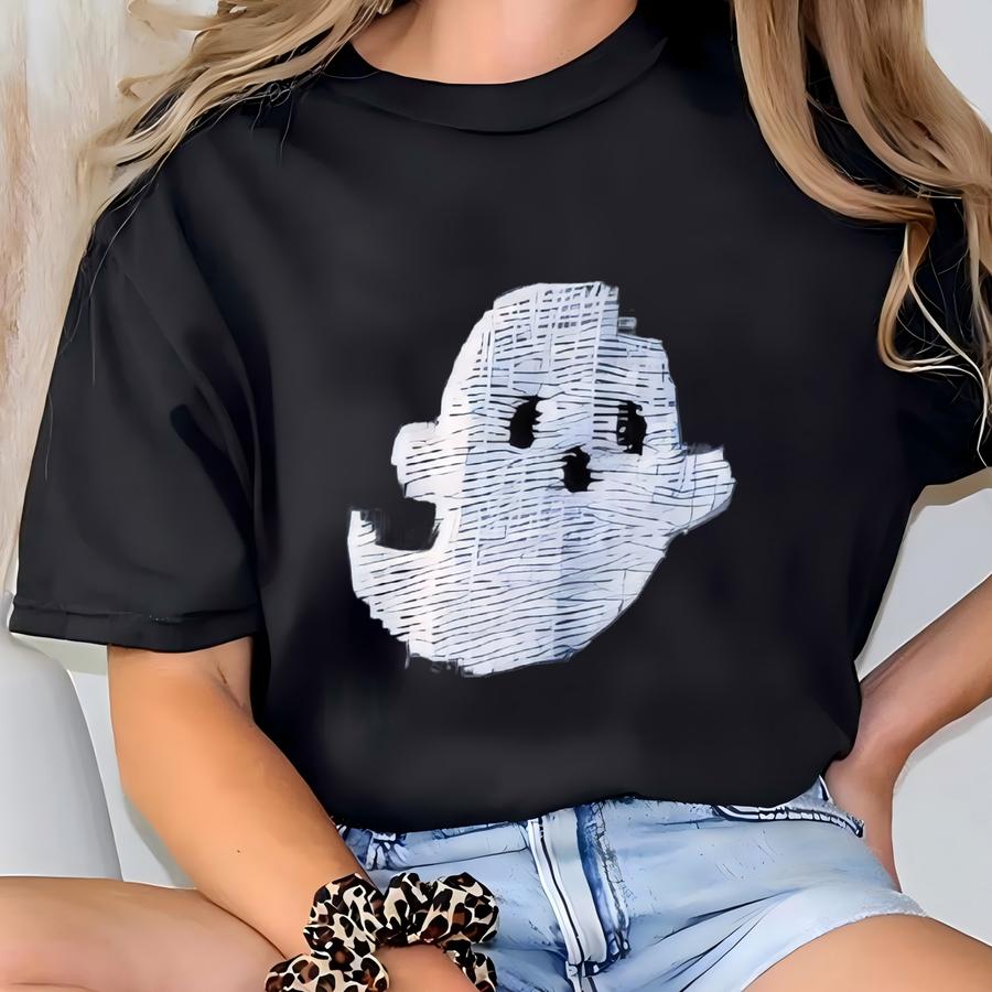Ghost Hat, Cute Spooky Ghost Hat, Ghost Dad Hat, Halloween Hat, Halloween Hat, Ghost, Pumpkin Hat T-shirt