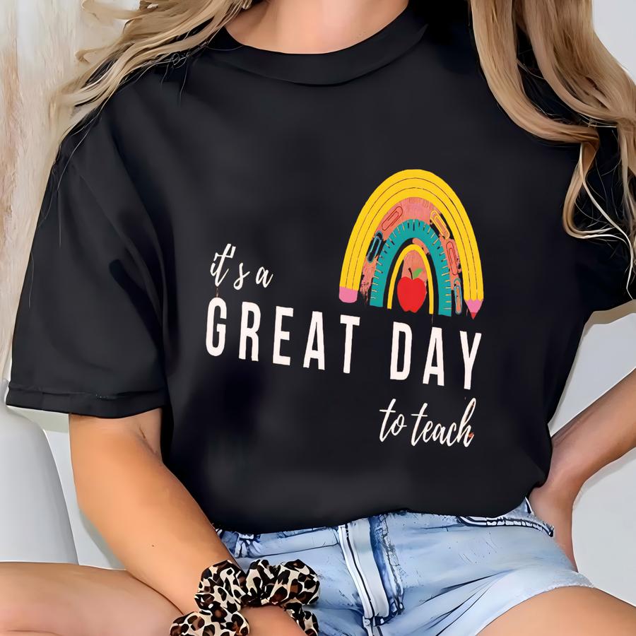 ® Teacher Shirt Inspirational Teacher Tee Back To School Tshirt Teacher Appreciation Gift Teacher Life Shirt New Teacher Gifts T-shirt