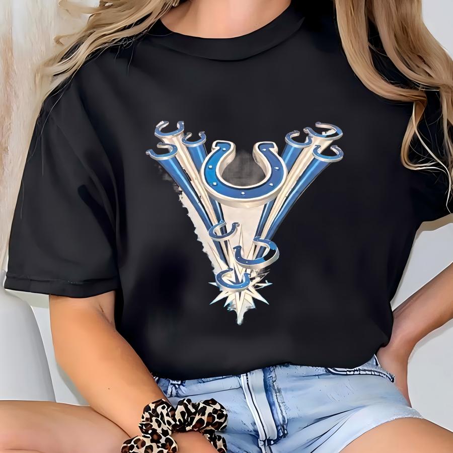 Vintage Apolis Colts Tie Dye T Shirt Tee Size Small S Football Afc A Peyton Manning 1990s 90s T-shirt