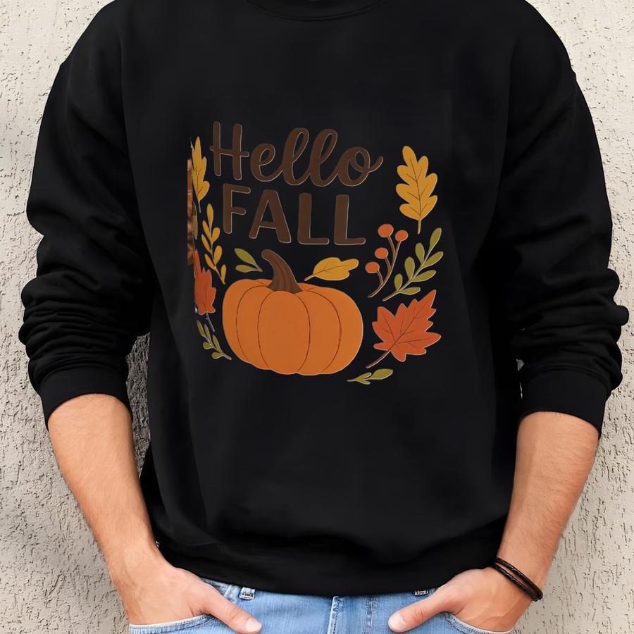 Fall Ceramic Coffee Mug: Autumn Harvest, Cozy Drinkware Sweatshirt