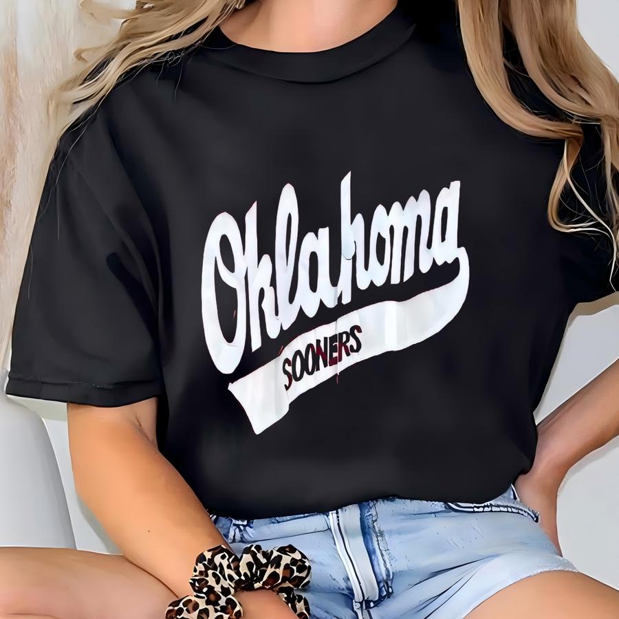 Vintage 80s 90s 70s Felco Ilgwu Oklahoma Sooners Satin Bomber Jacket Xl Maroon T-shirt