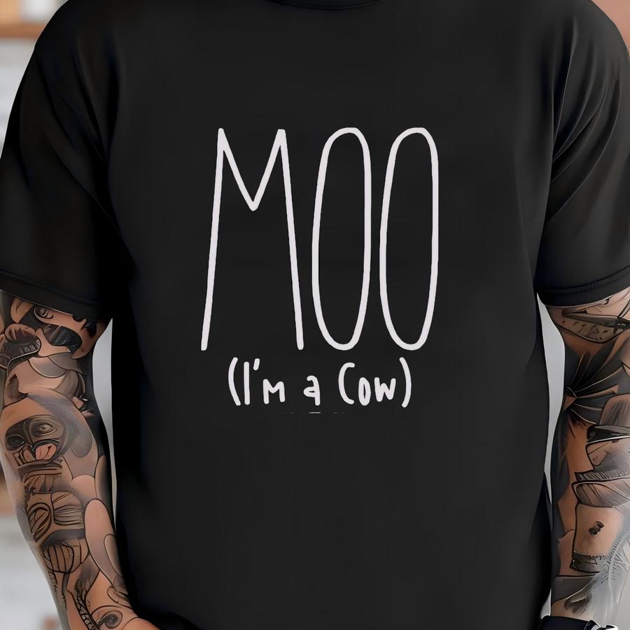 Cow Shirts Halloween Costume Tshirt Cow Costume Funny Halloween Costume Halloween Cow Shirt Halloween Costumes Group Farm Animals Costume T-shirt