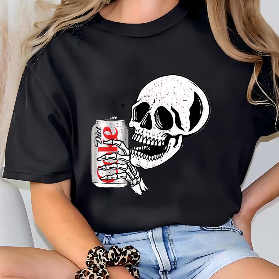 Til Death Diet Coke Sweatshirt, Halloween Diet Coke Sweatshirt, Funny Skeleton Diet Coke Sweatshirt, Diet Coke Shirt,diet Coke Lover Gift T-shirt