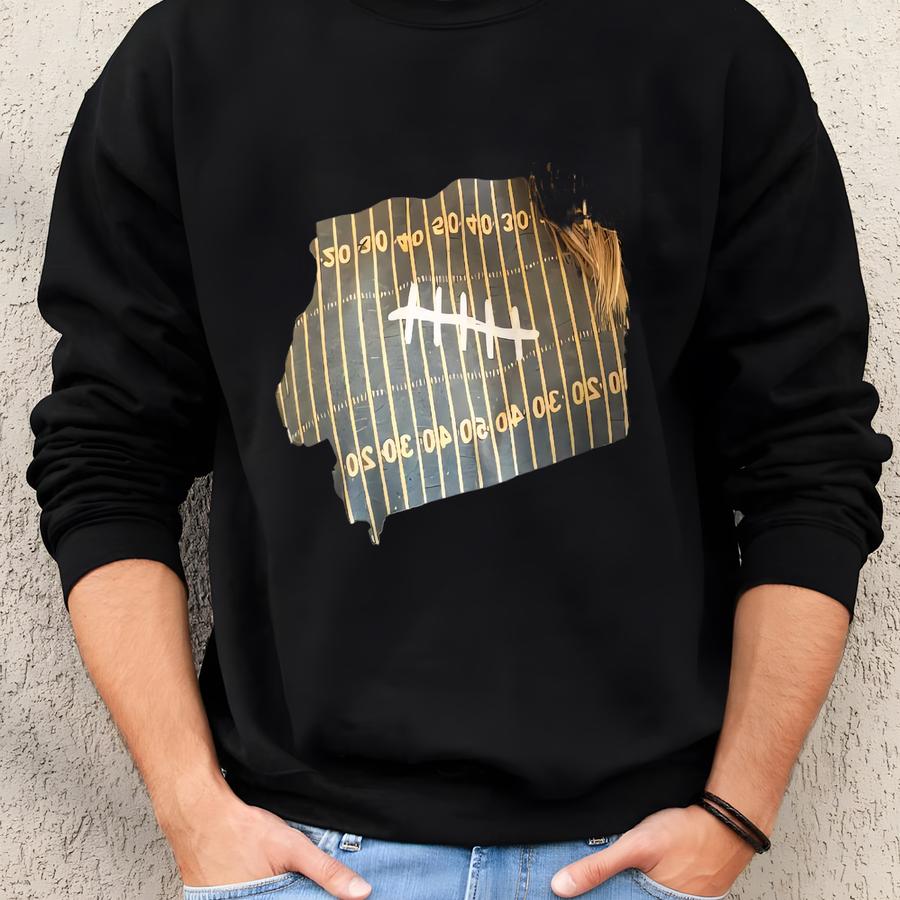 State Of Iowa Football Long Sve Sweatshirt