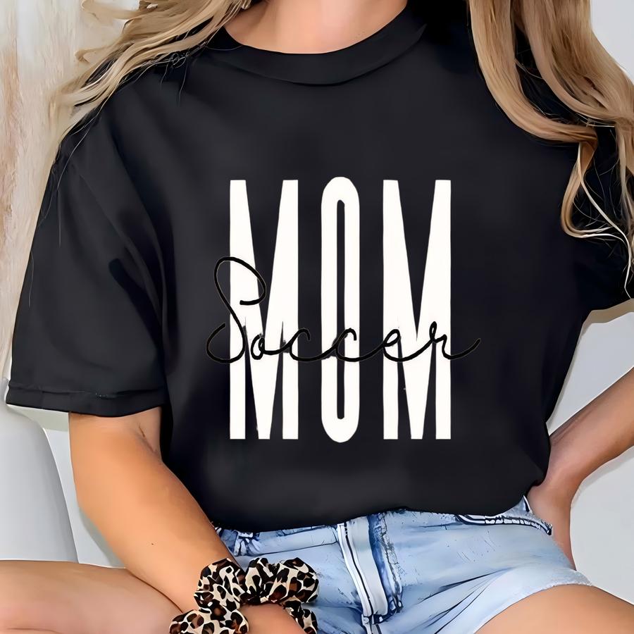Soccer Mom Shirt, Sweatshirt, Hoodie, Long Sve Gift, Sand Pocket Soccer Mom, Soccer Dad, Game Day Soccer Mama T-shirt