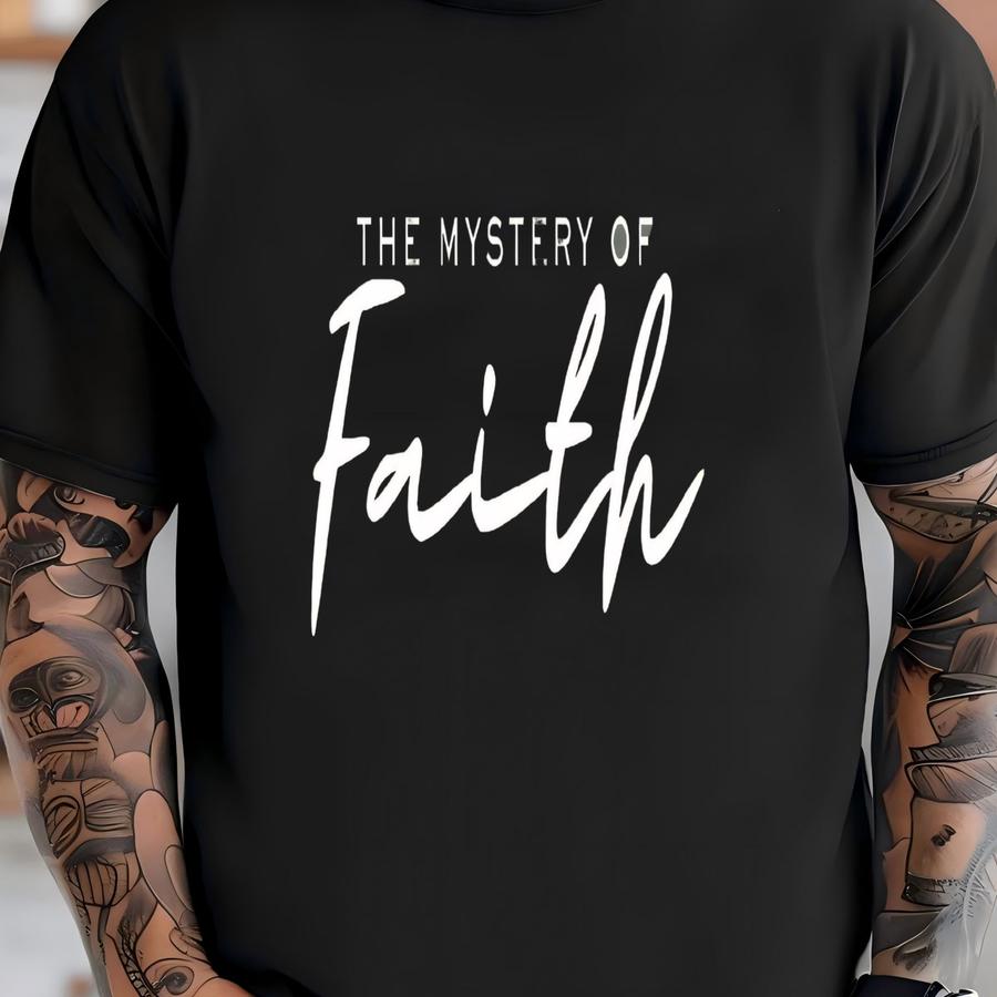 The Mystery Of Faith Catholic Hoodie | Eucharist Tee For Women | Daily Mass Catholic Apparel T-shirt