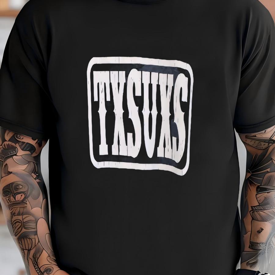 Texas Sucks Hoodie Mens Medium Gray White Txsuxs Boomer Sooner Ou Oklahoma Fans T-shirt