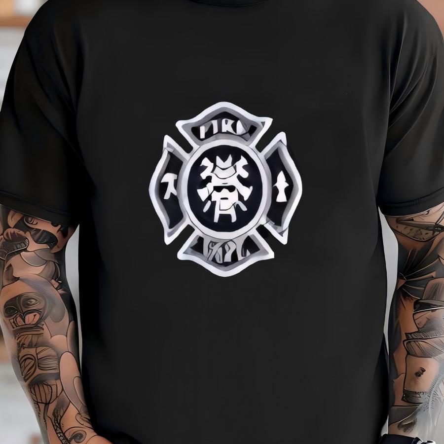Custom Text Fire Rescue Short Sve Performance Shirts T-shirt