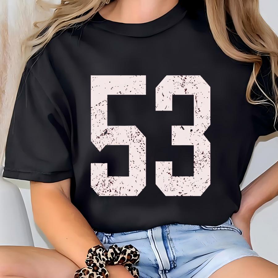 Custom Number And Mascot Sve Print Sweatshirt Gameday Pullover Personalized School Team Number Sweatshirt Football Hockey Mascot Sweater T-shirt