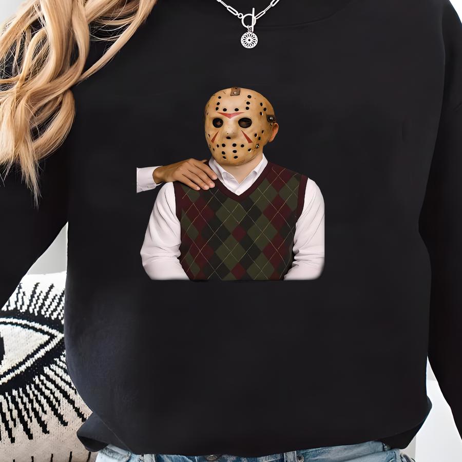 Custom Halloween Photo Shirt • Upload Your Picture • Horror Movie Tee • Personalized Slasher Hoodie Sweatshirt Sweatshirt