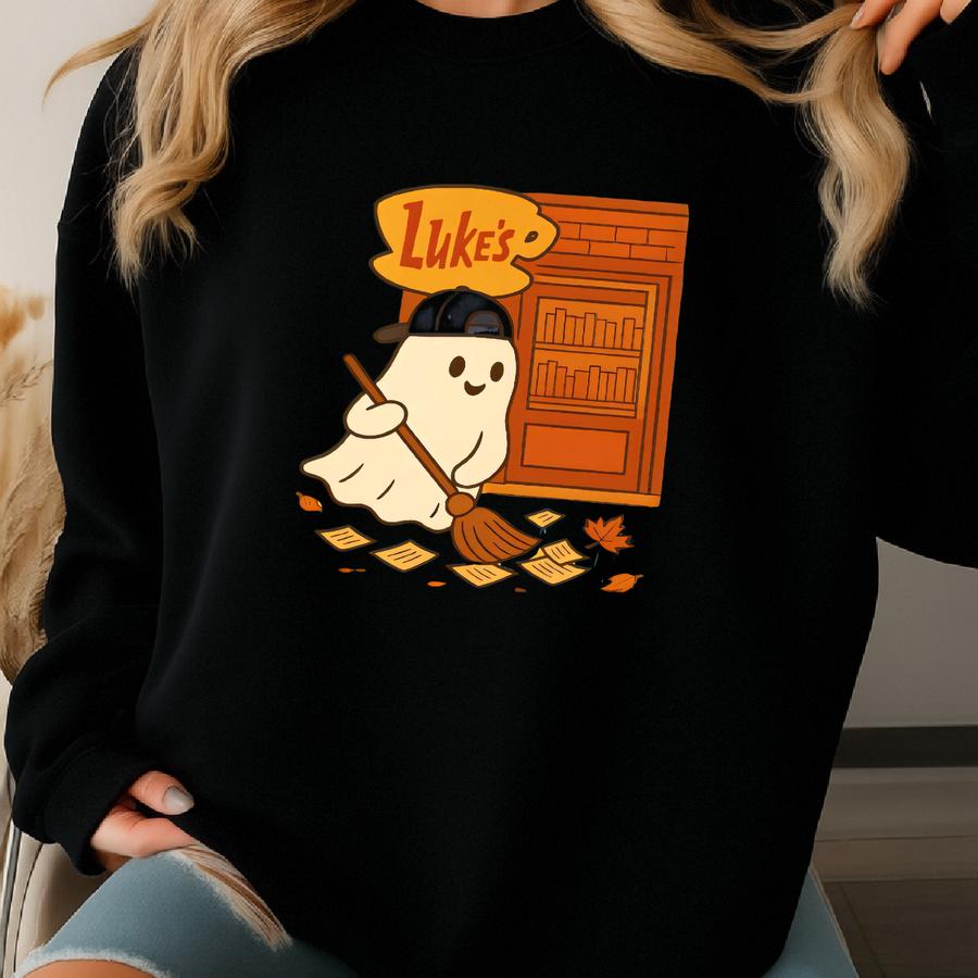 ® Gilmore Ghost Shirt, Gilmore Ghost Luke, Cute Gilmore Ghouls Shirt, Where You Haunt I'll Follow Tee, Fall Tee, Autumn Shirt Sweatshirt