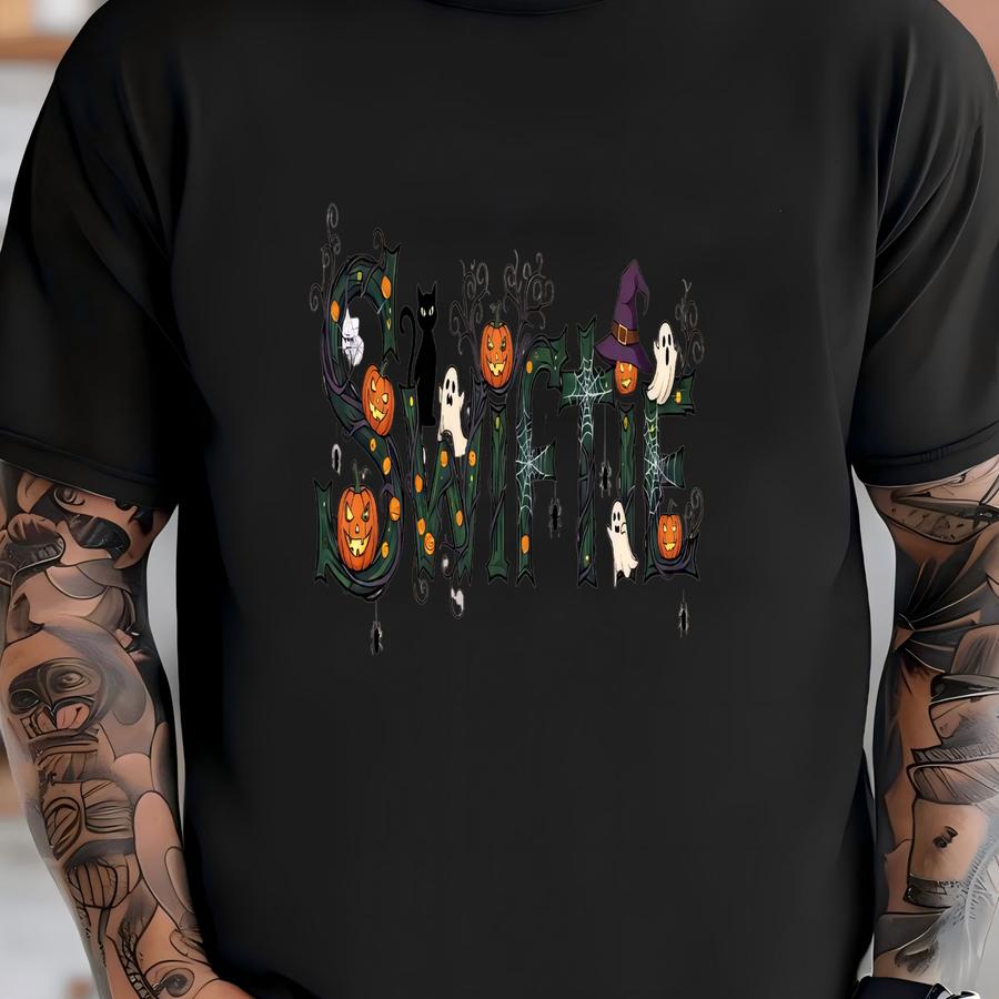 Halloween For Her Womens Music Lover Sweatshirt: Swiftie Concert Pullover T-shirt