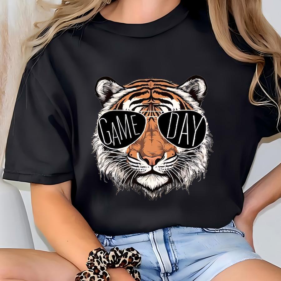 Football Game Day Shirt – Tiger Fan Tee T-shirt