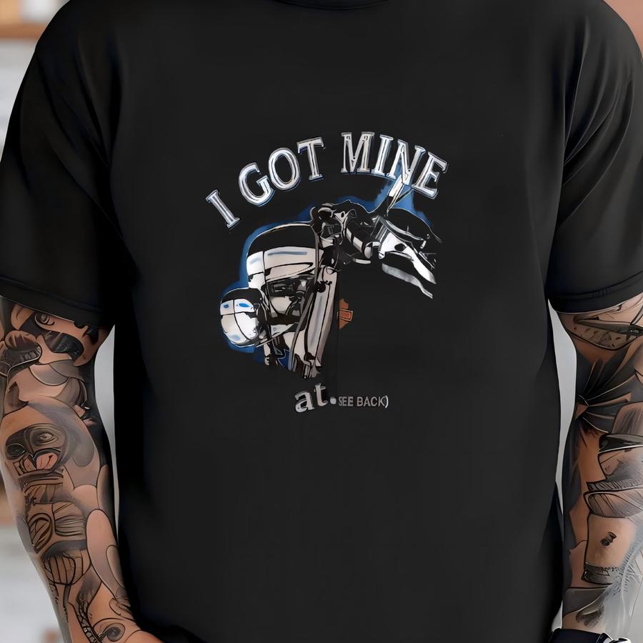 Vintage 2000’a Y2k Grunfe Biker Graphic Tee Shirt - Large/xl T-shirt