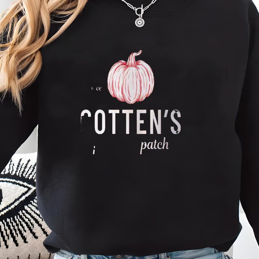 Kids Personalized Pumpkin Farm T-shirt: Vintage Fall Farmer Tee Sweatshirt