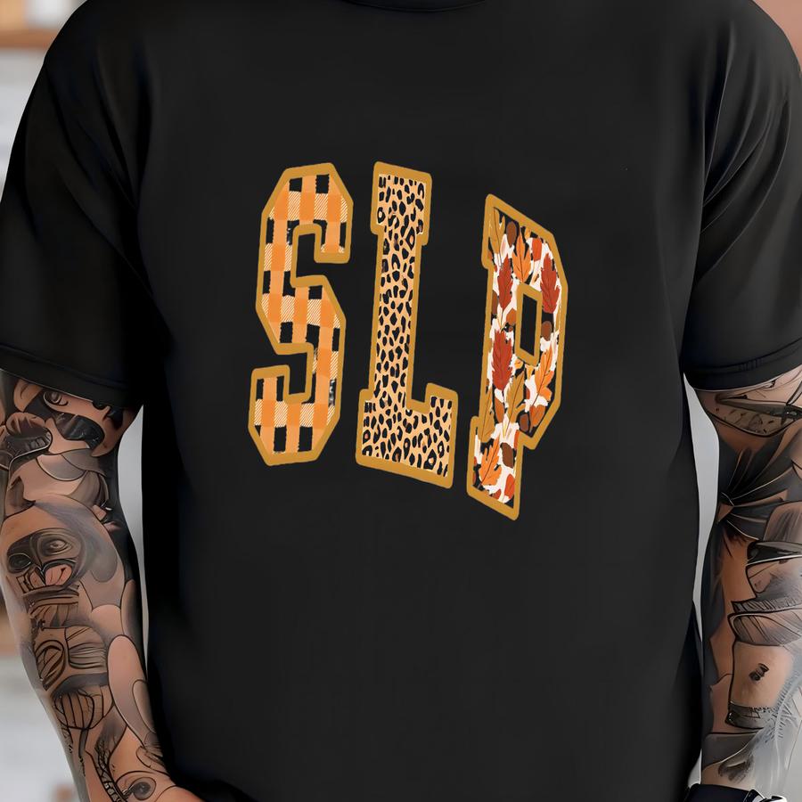 Slp Hoodie In : Speech Therapy Shirt, Speech Language Pathologist Gift T-shirt