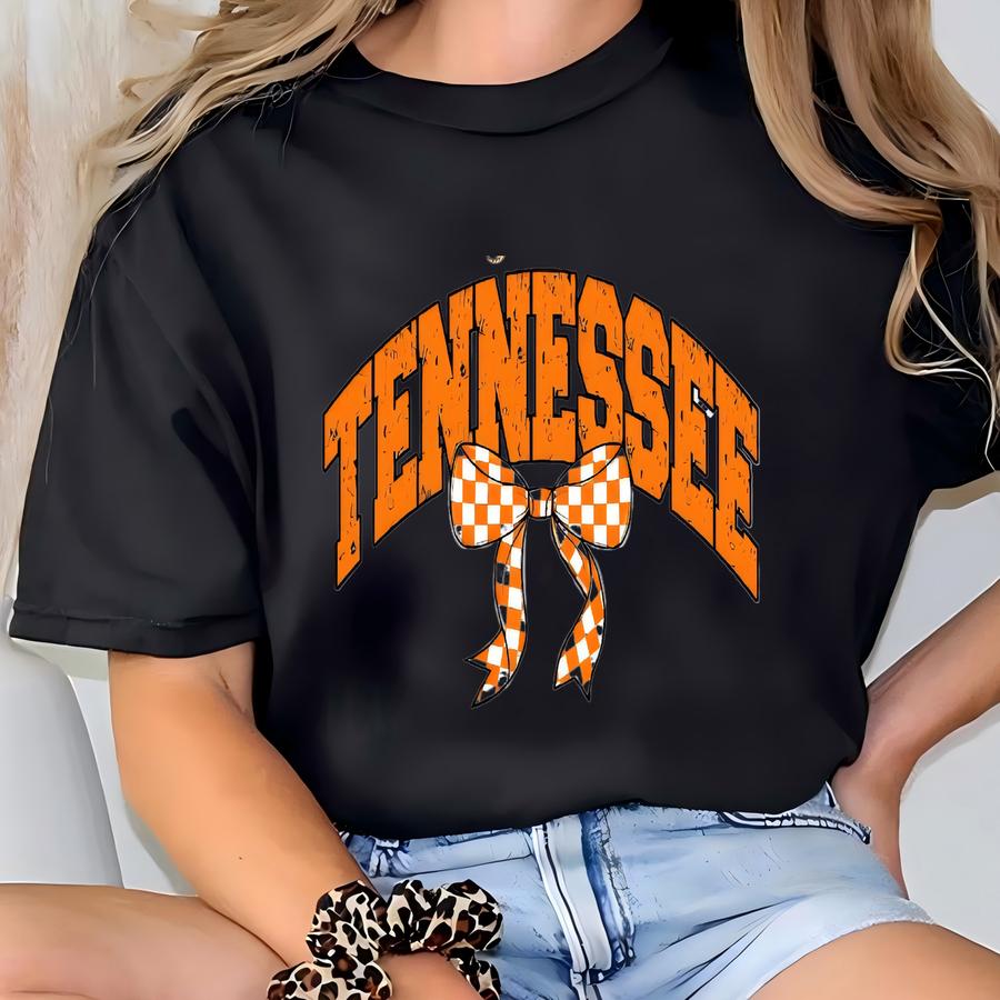Vintage Tennessee Volunteers Sweatshirt: Coquette Game Day Shirt T-shirt