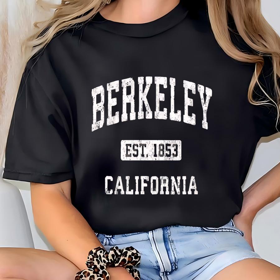 ® Hoodie, Berkeley California Shirt, Berkeley Gift, California State, Berkeley Vacation, Berkeley Ca Shirt, Ca Crewneck T-shirt