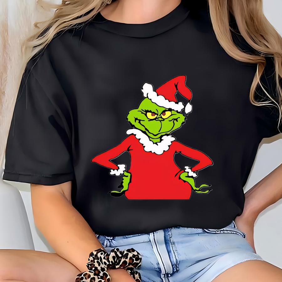 Sassy Hoodie, Santa Crewneck, Merry Mas Tee, Christmas Hoodie, Mas Hoodie, Family Christmas Crewneck T-shirt