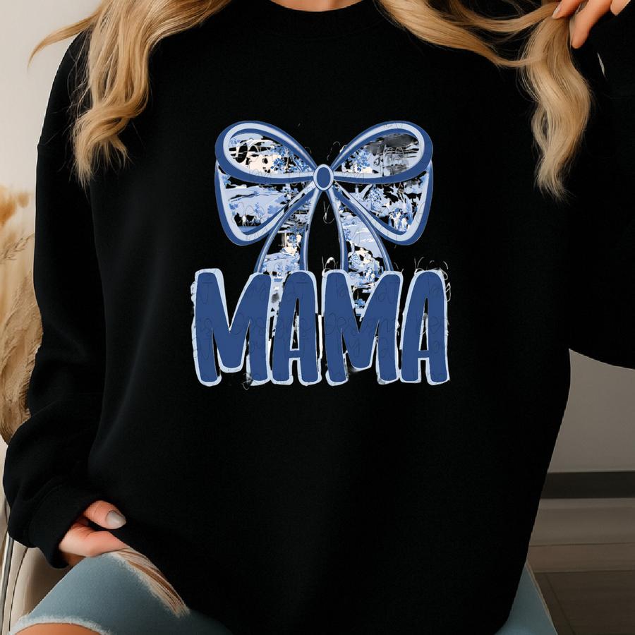 Mama Grandmillennial Png Toile Png Preppy Png Trending Png Brushstroke Png Paint Smear Png Bow Png Coquette Png Mama Shirt Sweatshirt