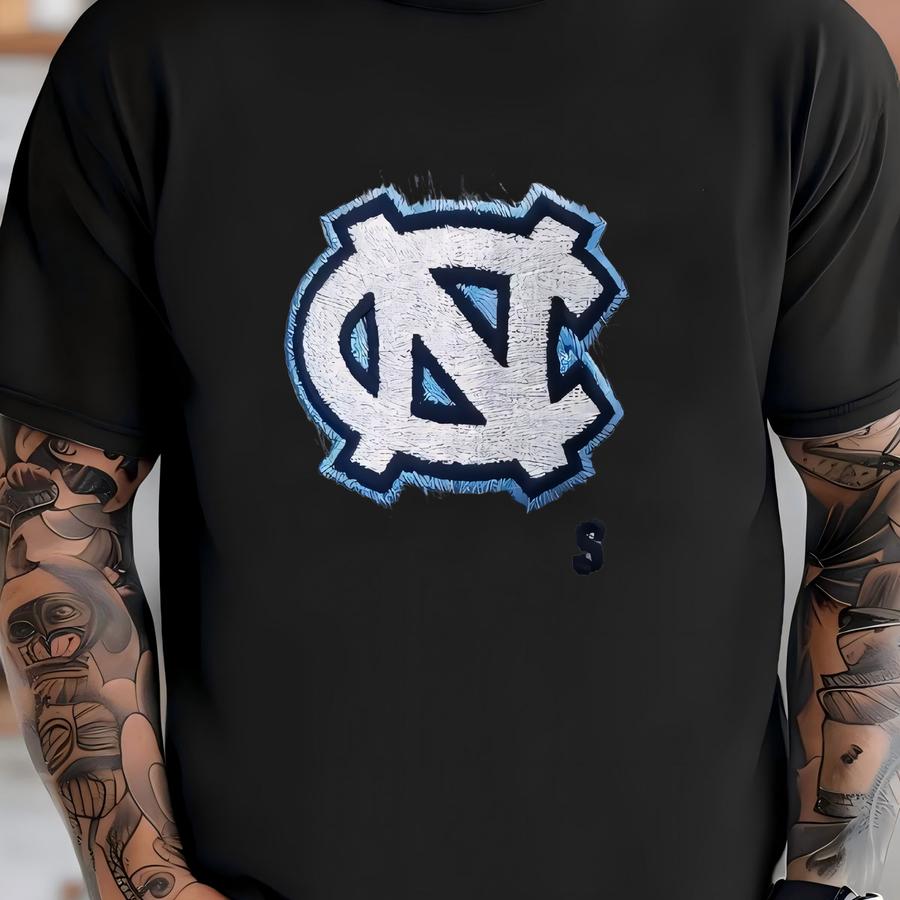 Vtg North Carolina Tar Heels Strapback Hat Cap Blue Gray Unc Ncaa T-shirt