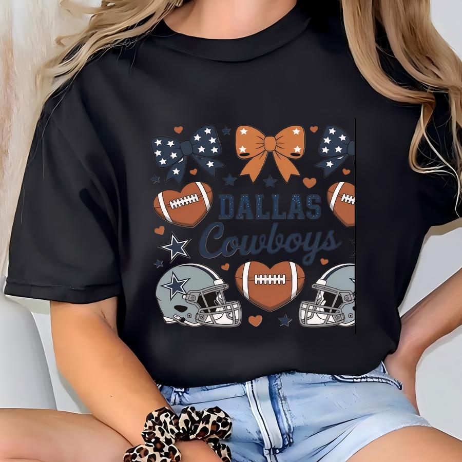 Cowboys Football Sweatshirt, Gameday Shirt, Football Hoodies, Shirt, Sports Shirt, Game Day Shirt, Gift For Her-him T-shirt